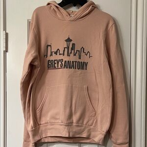 Bella Canvas Peach Hoodie with Graphic Design